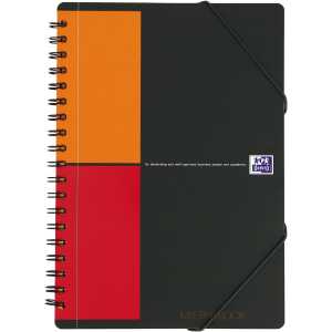 Meetingbook, Tablet-Format B5, kariert, 80 Blatt, Optik Paper