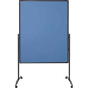 LEGAMASTER Moderationswand PREMIUM PLUS 150x120cm blau-grau