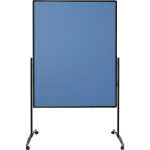 LEGAMASTER Moderationswand PREMIUM PLUS 150x120cm blau-grau
