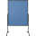 LEGAMASTER Moderationswand PREMIUM PLUS 150x120cm blau-grau