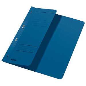 LEITZ 3740 Ösenhefter 1/2 Vorderdeckel A4 kfm. Heftung Manila blau