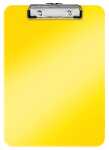 Klemmbrett WOW A4 Polystyrol gelb mit Metallklemmmechanik...