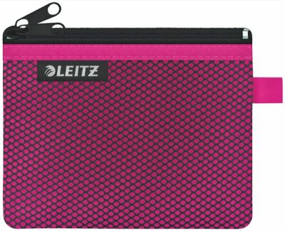 LEITZ Traveller Zip-Beutel WOW S pink 14 x 105 cm 2 Fächer 1 x blickdicht