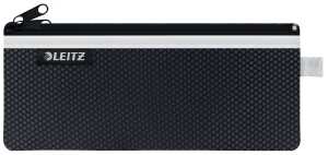 LEITZ Traveller ZipBeutel WOW M schwarz 24x85cm 2 Fächer 1xblickdicht