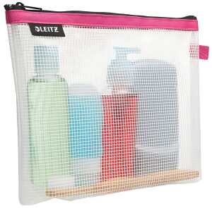 LEITZ Traveller ZipBeutel WOW Kosmetiktasche pink 24x17x3cm