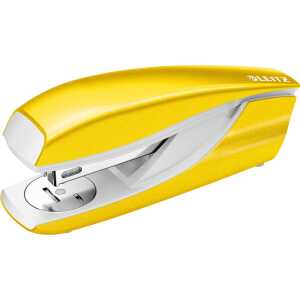 LEITZ Heftgerät 5502 WOW gelb Heftleistung: 30Blatt Metall