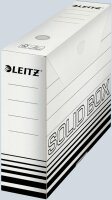 LEITZ Archivschachtel Solid für A4 330x80x257mm...