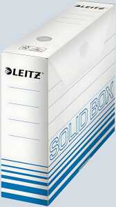LEITZ Archivschachtel Solid für A4 330x80x257mm hellblau bis zu 700Bl