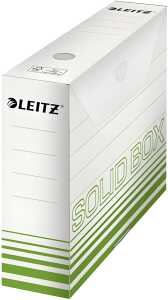 LEITZ Archivschachtel Solid für A4 330x80x257mm hellgrün bis zu 700Bl