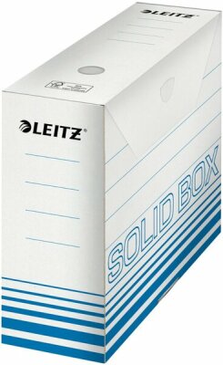 LEITZ Archivschachtel Solid 330x100x257mm hellblau für bis zu 900 Blatt