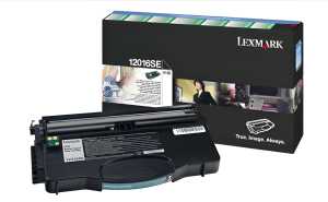 Lasertoner Return schwarz LEXMARK 12016SE