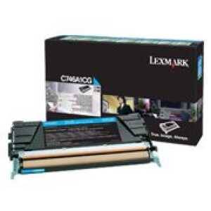Lasertoner Return cyan LEXMARK C746A1CG