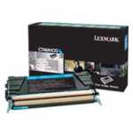 Lasertoner Return cyan LEXMARK C746A1CG