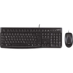 Maus/Tastatur Desktop MK120, schwarz, kabelgebunden