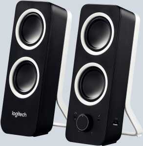 Logitech Lautsprecher Z200, schwarz Stereo, 2.0, 5-10 Watt, Retail