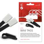Label-The-Cable Mini 10er Set schwarz 10 kleine...