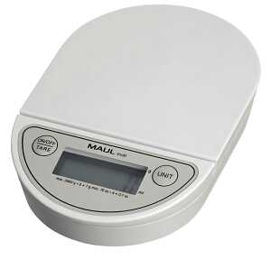 Waage MAULoval 2kg ws Briefwaage Teilung 1g