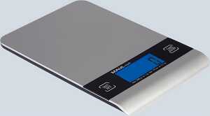 Briefwaage Maul touch silber, Tragkraft 5000g, Teilung 1g,