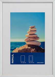 Bilderrahmen Aluminium 15x21cm, glasklar, Rahmen silbereloxiert