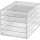 Schubladenbox A4 Acryl 5 Laden