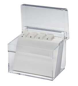 Karteikasten A7 Acryl # 19526 Hochwertige Qualität