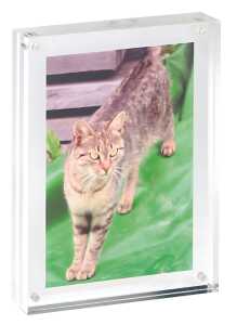 Bilderrahmen 17,8x12,7x3cm Acryl gk mit Magnetverschluss