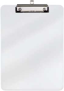 Klemmbrett A4 glasklar # 23405 Plattenstärke 3mm, 228x315x15mm