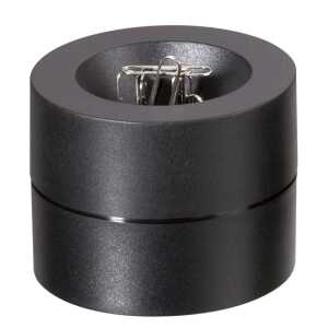 Klammerspender schwarz 3012390 aus bruchsicherem Kunststoff