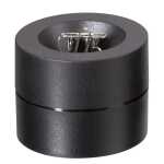 Klammerspender schwarz 3012390 aus bruchsicherem Kunststoff