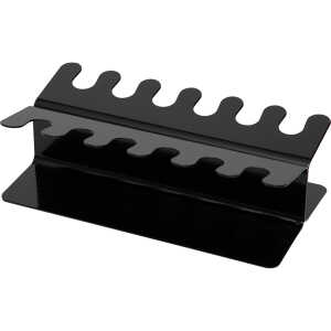 Stempelträger gerade 12er schwarz Metall lackiert 22,5x12x6,5cm