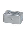 Geldkassette 152x125x81mm silber...