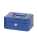 Geldkassette 200x170x90mm blau Sicherheitszylinderschloss mit 2
