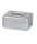 Geldkassette 200x170x90mm silber Sicherheitszylinderschloss mit 2