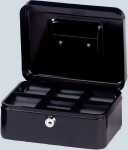 Geldkassette 200x170x90mm schwarz...