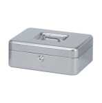 Geldkassette 250x190x88mm silber...