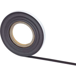 Magnetband selbstklebend L 10 m x B 15 mm x H 1 mm