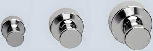 Neodym Kelgelmagnet Ø 12mm x 16 mm 5er Set, Haftkraft 3,5kg,