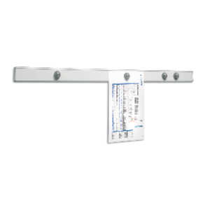 Planhalter Wandschiene design si inkl 4 Kugelmagnete