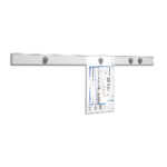 Planhalter Wandschiene design si inkl 4 Kugelmagnete