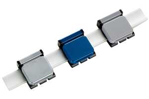 Planhalter Magnetclip V 10St gr Magnetschnapp-Automatik verschiebba