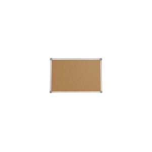 Pinnboard 2000 MAULpro 60/90 gr Kork Alurahmen graue Ecken