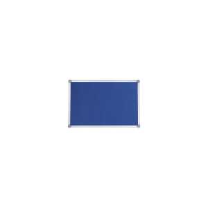 Pinnboard 2000 MAULpro 90/120 bl Textil Alurahmen graue Ecken
