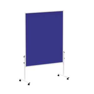 Moderationstafel MAULsolid gr 150/120cm Oberfläche Filz bl