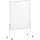 Moderationstafel MAULsolid grau 150/120cm Oberfläche Whitebaord