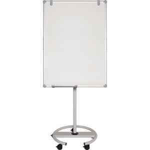 Flipchart MAULpro flip2use grau Rundfuß
