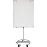 Flipchart MAULpro flip2use grau Rundfuß