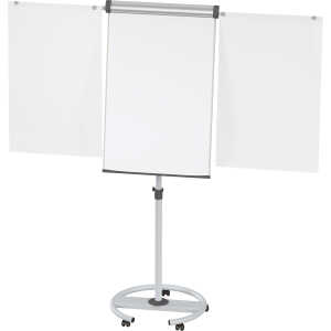 Maul Flipchart mobil solid plus mit Rundfuß auf Rollen # 6372882