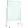 Moderationstafel MAULpro gr 150/120cm Textil bl/WB