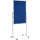 Moderationstafel MAULpro gr 120/75cm Textil bl/WB