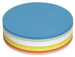 Moderationskarten rund fb.sort. 18,5cm 250St.